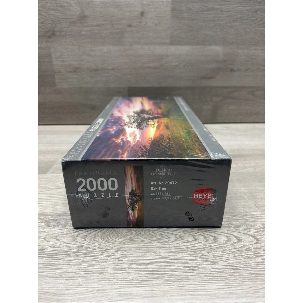 Heye Oak Tree 2000‎ Piece Panoramic Puzzle Alexander Von Humboldt Brand New